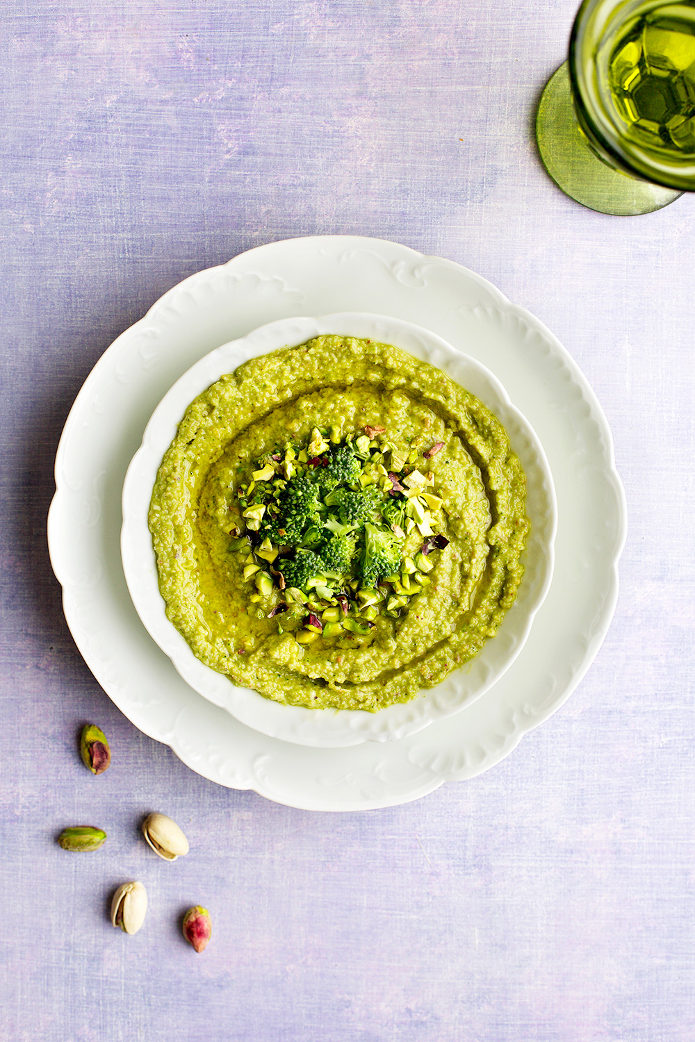 Broccoli Pistachio Pesto ⋆