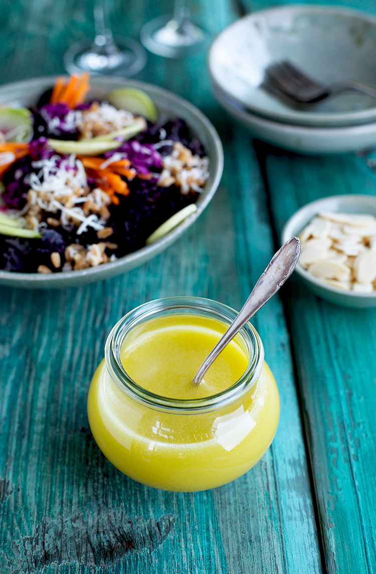 Homemade Meyer Lemon Salad Dressing Recipe - 5 ingredients!